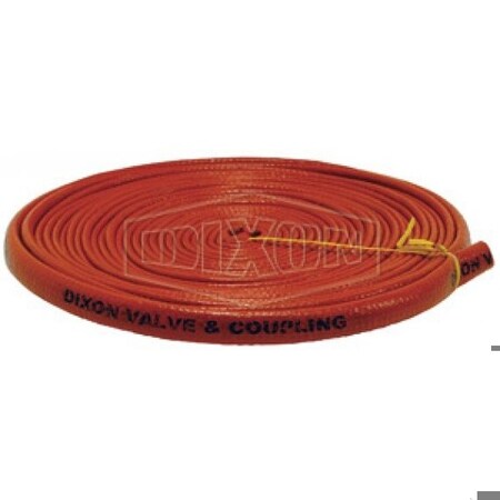 Dixon Fire Jacket, 1-3/4 in ID, Iron Oxide Red, Domestic 4510-28